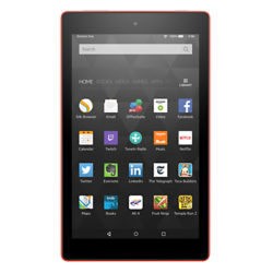 New Amazon Fire HD 8 Tablet, Quad-Core, Fire OS, Wi-Fi, 16GB, 8 Screen Tangerine